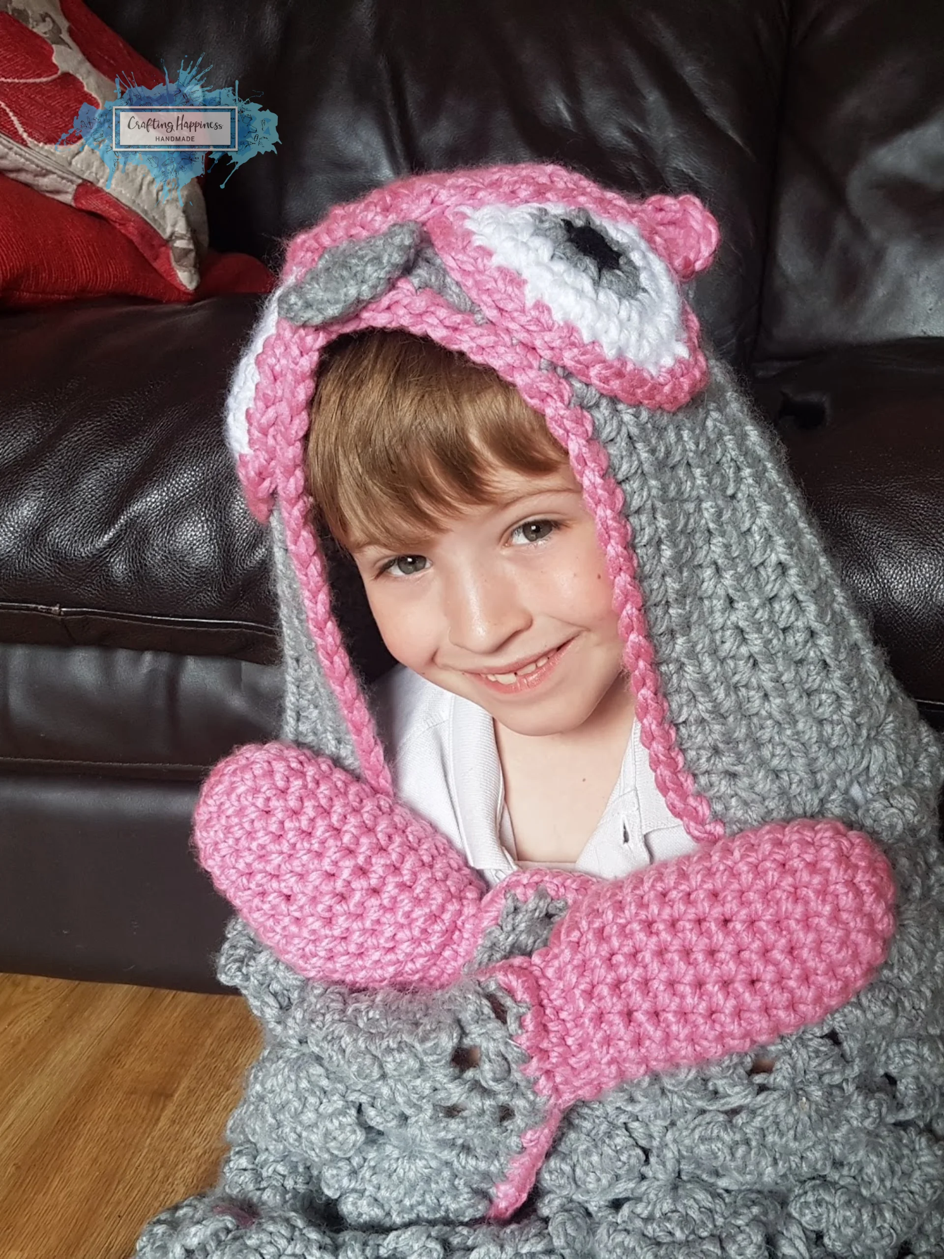 Crochet Owl Hooded Blanket PATTERN – Child & Adult Sizes (US Terms) product image (3)