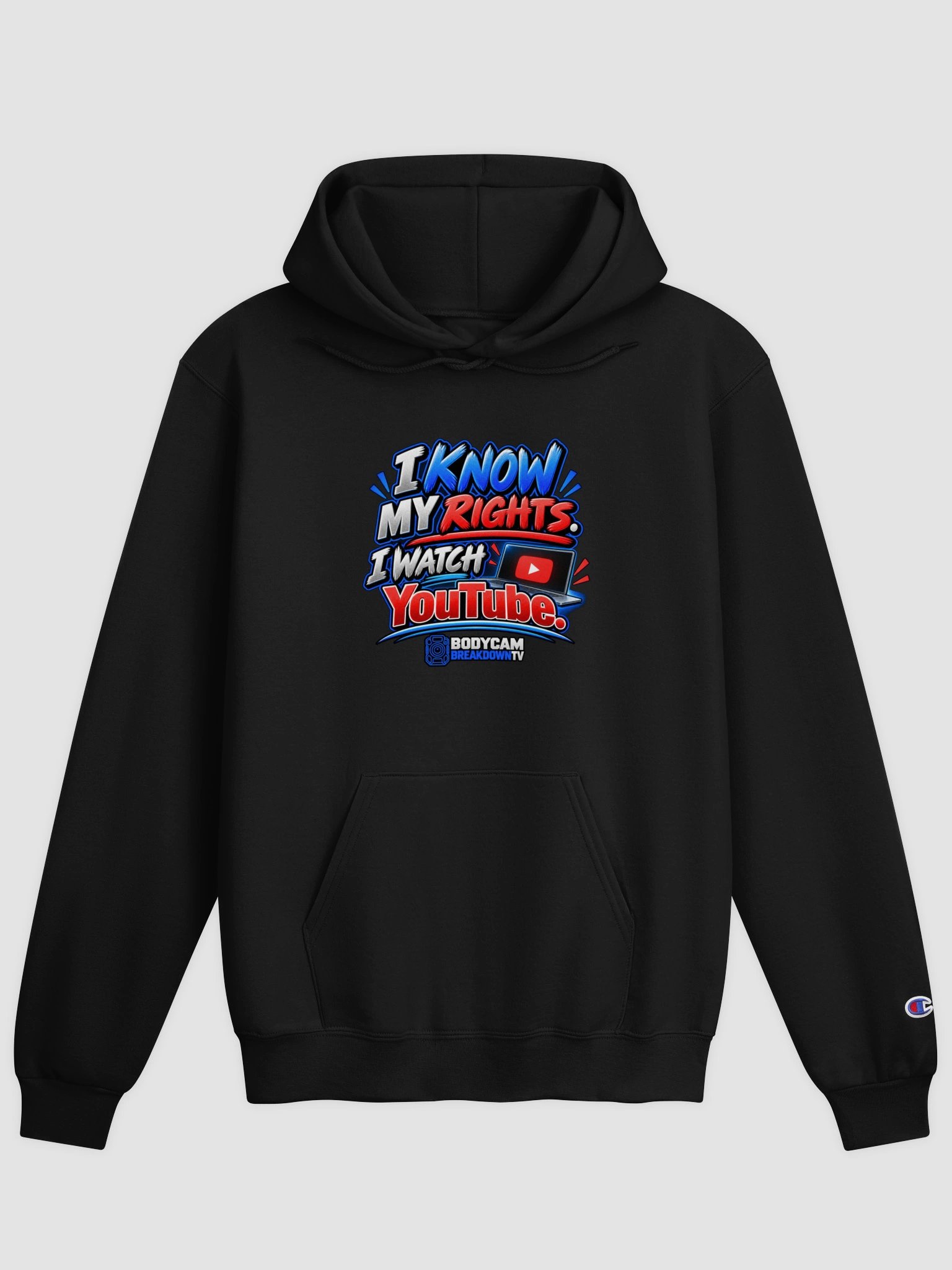 I Know My Rights. I Watch YouTube Hoodie product image (1)