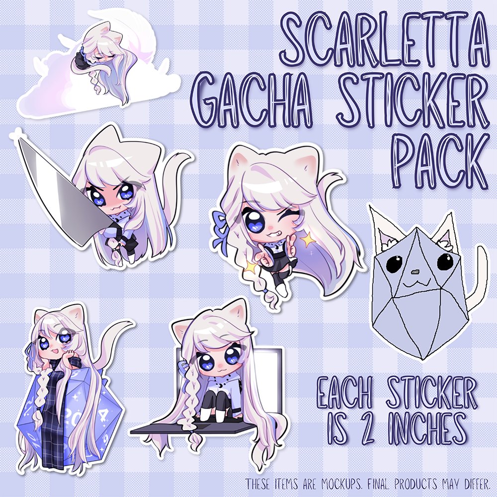 Scarletta Sticker Gacha product image (1)