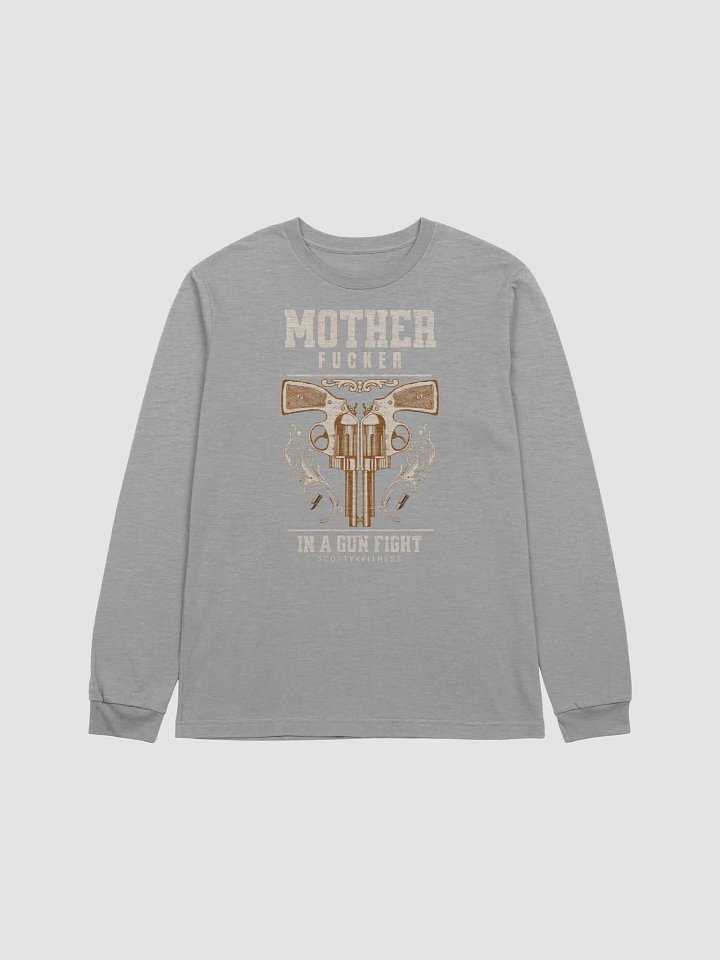 MF in a Gun Fight Unisex Longsleeve product image (8)