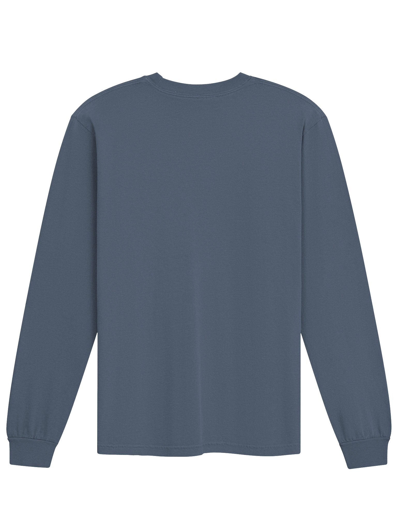 Halloween Cane Corso(Blue, Cropped Ears) Embroidered Long-Sleeve T-Shirt product image (8)