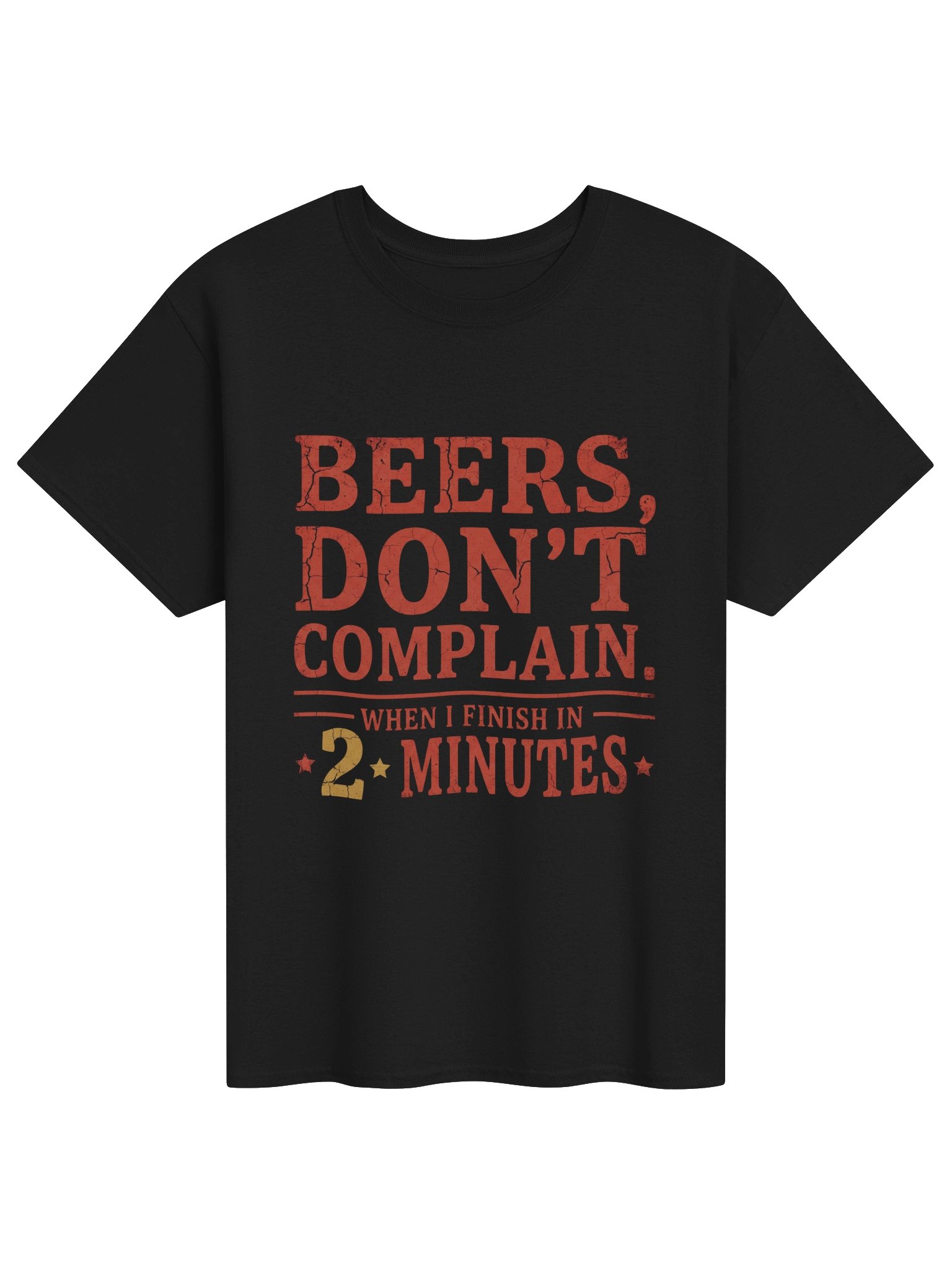 Beers Dont Complain Funny Drinking Graphic T-Shirt product image (1)