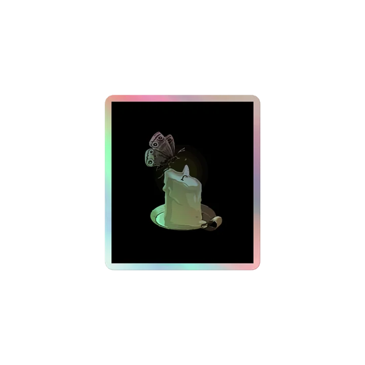 Your Moth, My Flame Holographic Sticker Sheet product image (1)