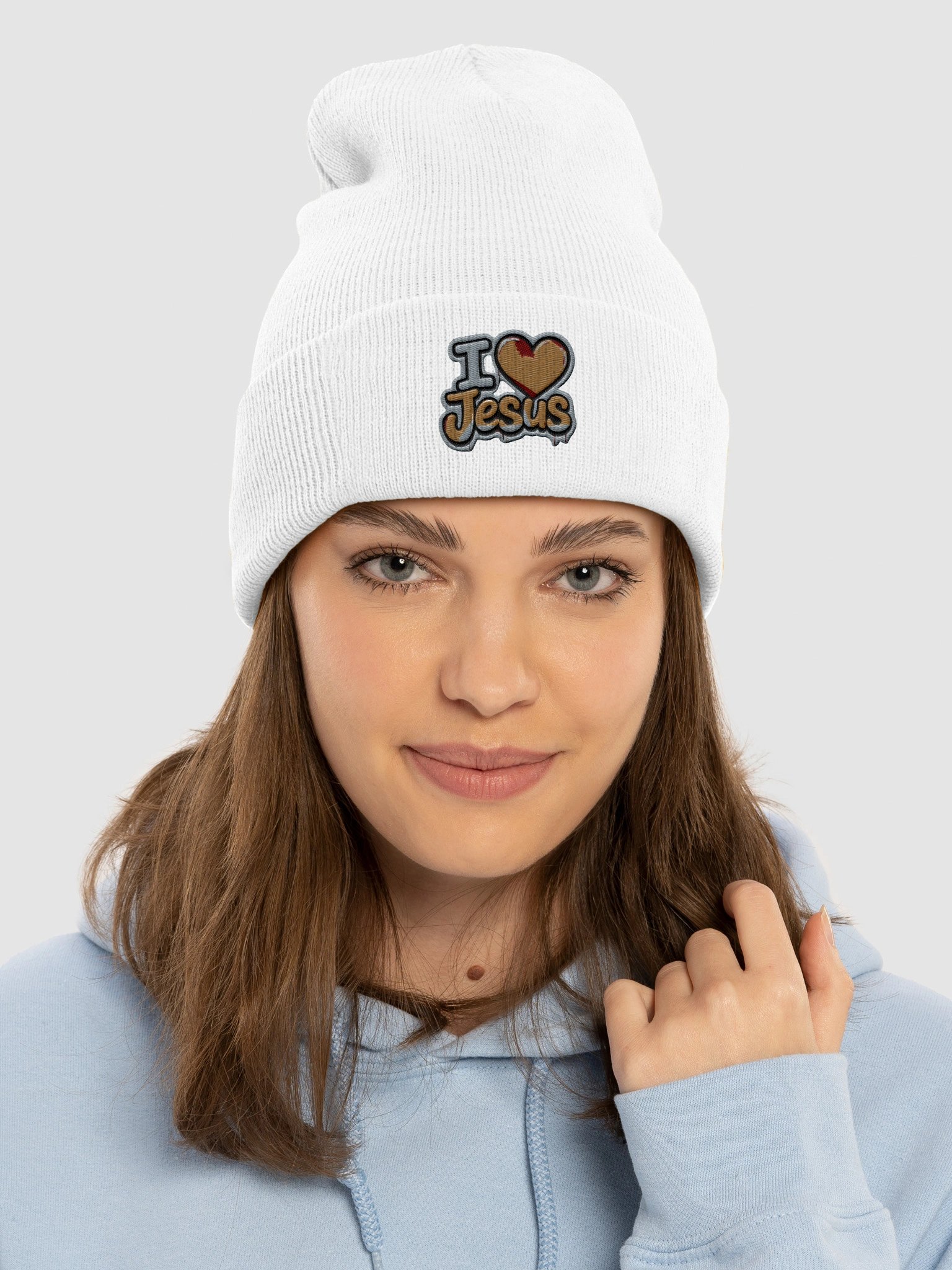 I Love Jesus Beanie product image (3)