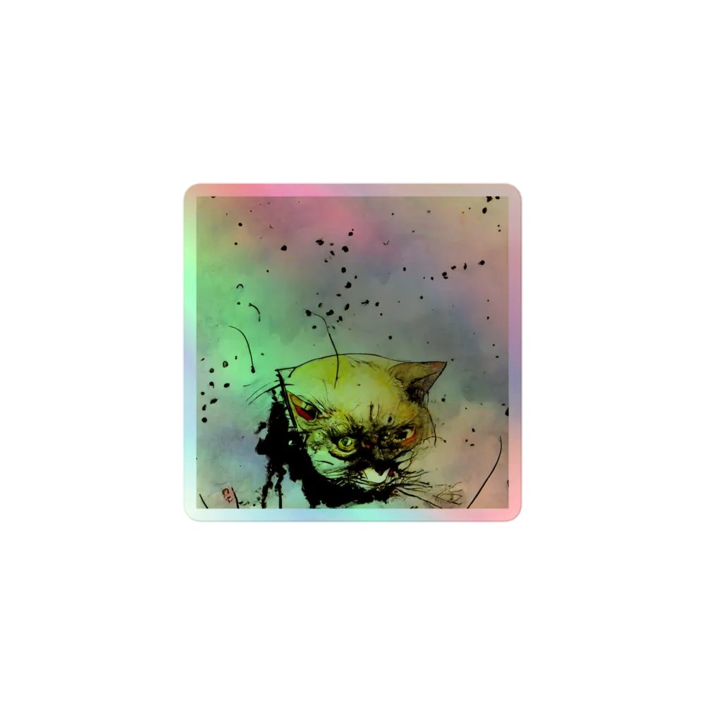 Grumpy Cat Holographic Sticker Sheet product image (1)