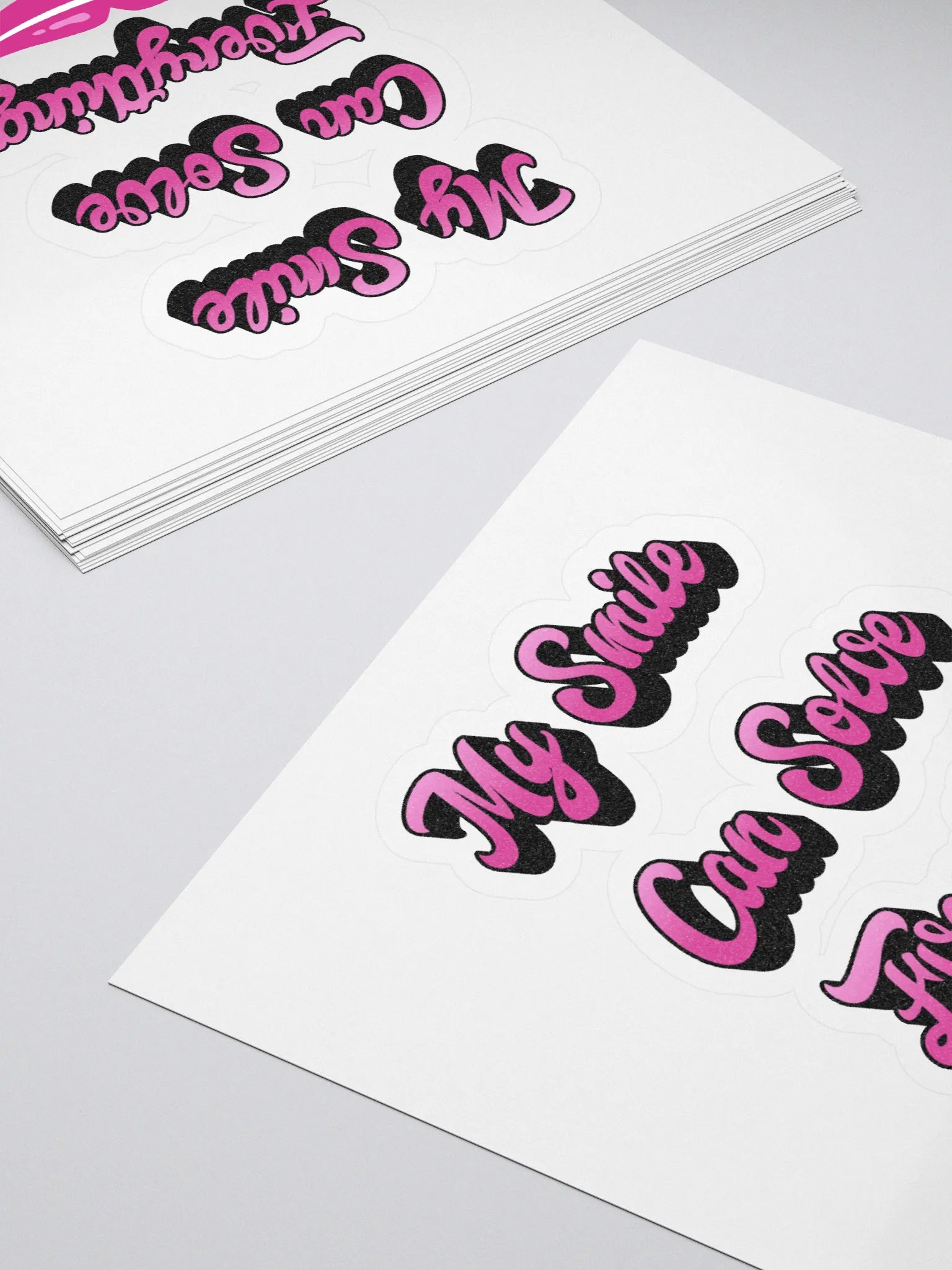 My Smile Can Solve Everything Sticker product image (4)