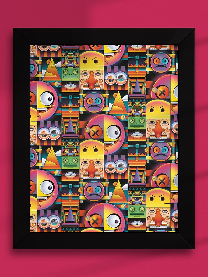 Morphogenesis Chaos ver.II | Framed Print product image (1)