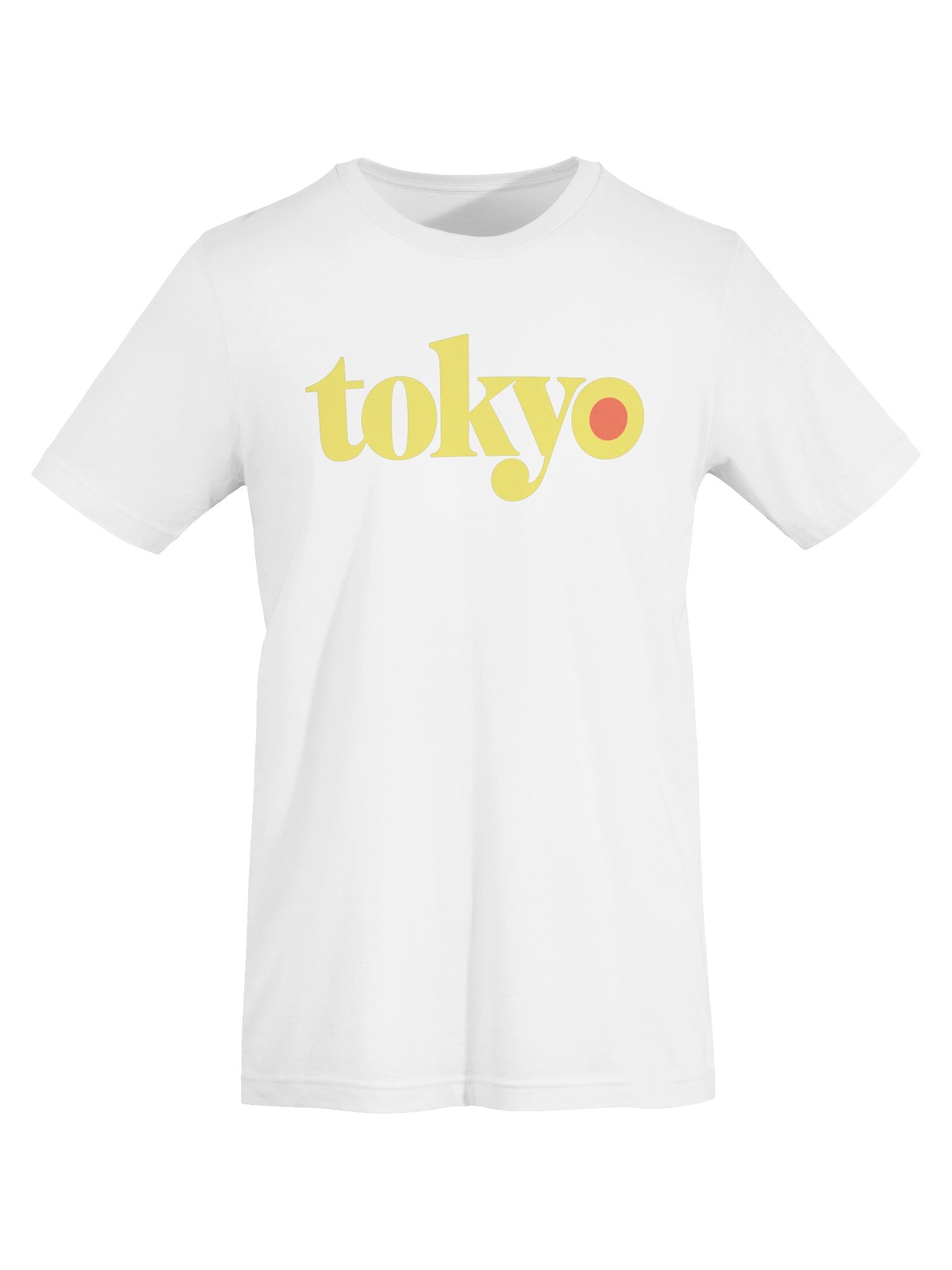 Tokyo Yellow Wordmark Tee product image (5)