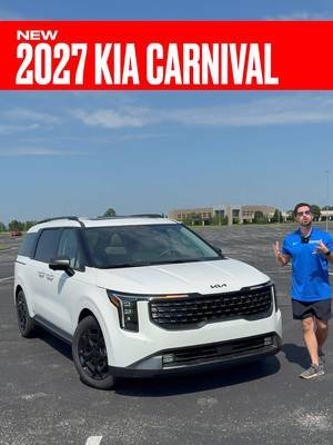 Does the 2027 Kia Carnival continue to be one of the best value-packed minivans for the price?? #kia #kiacarnival #carreview #cars #carconfections 