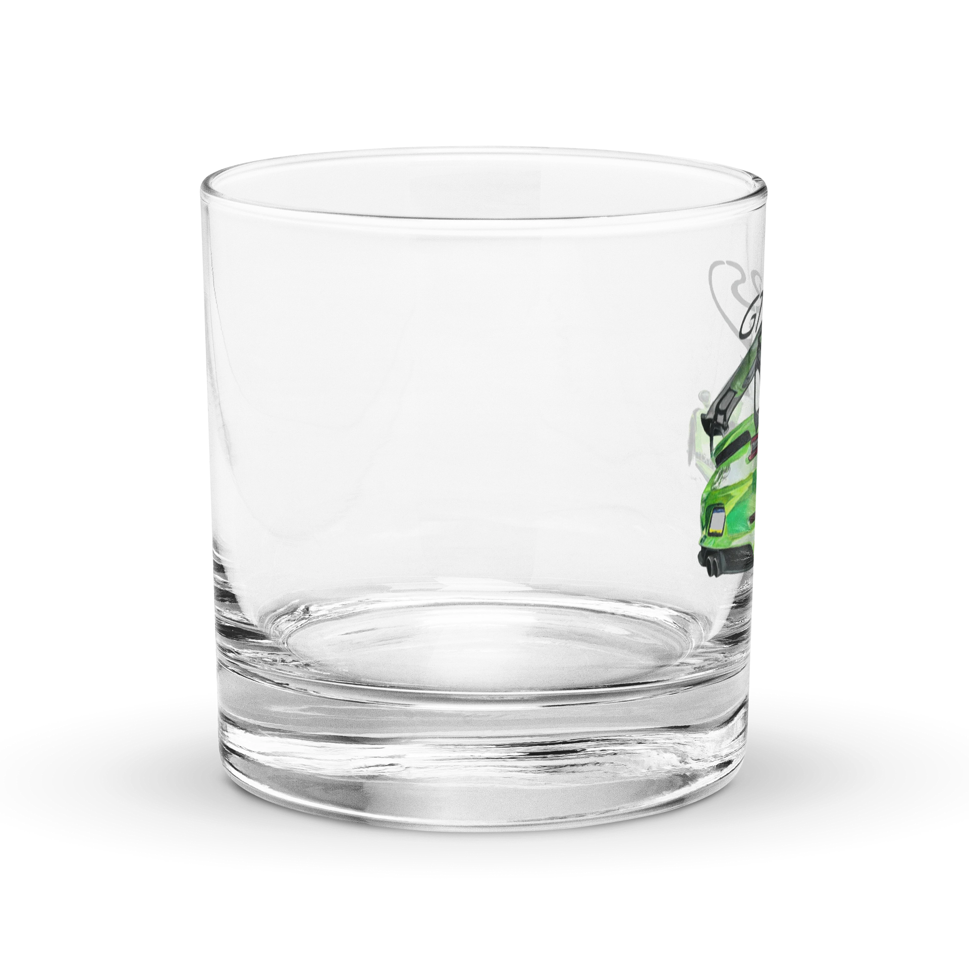 Green Lizard Rocks Glass product image (3)