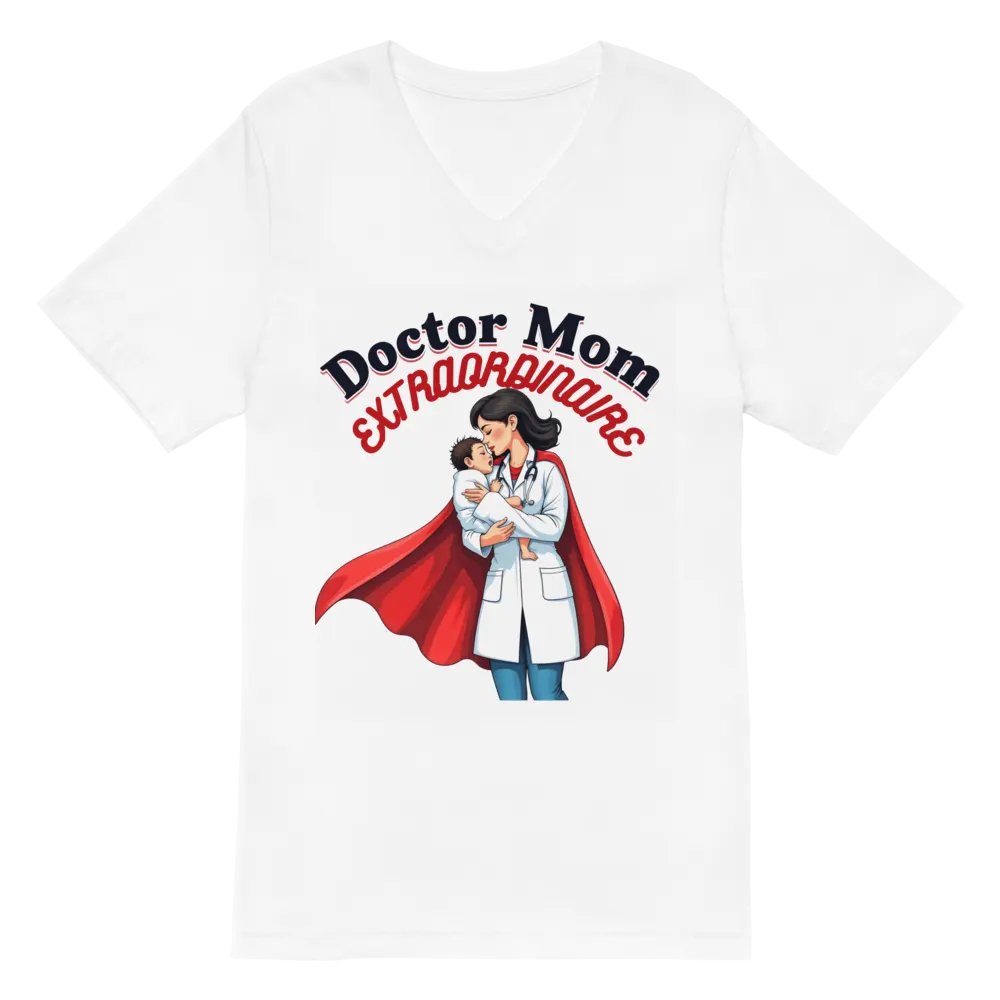 Doctor Mom Extraordinary V-Neck Tee product image (6)