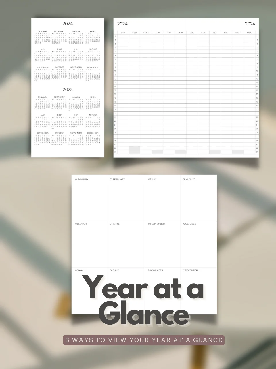 [2026] Dated Monthly Spreads - TN Standard Size product image (2)