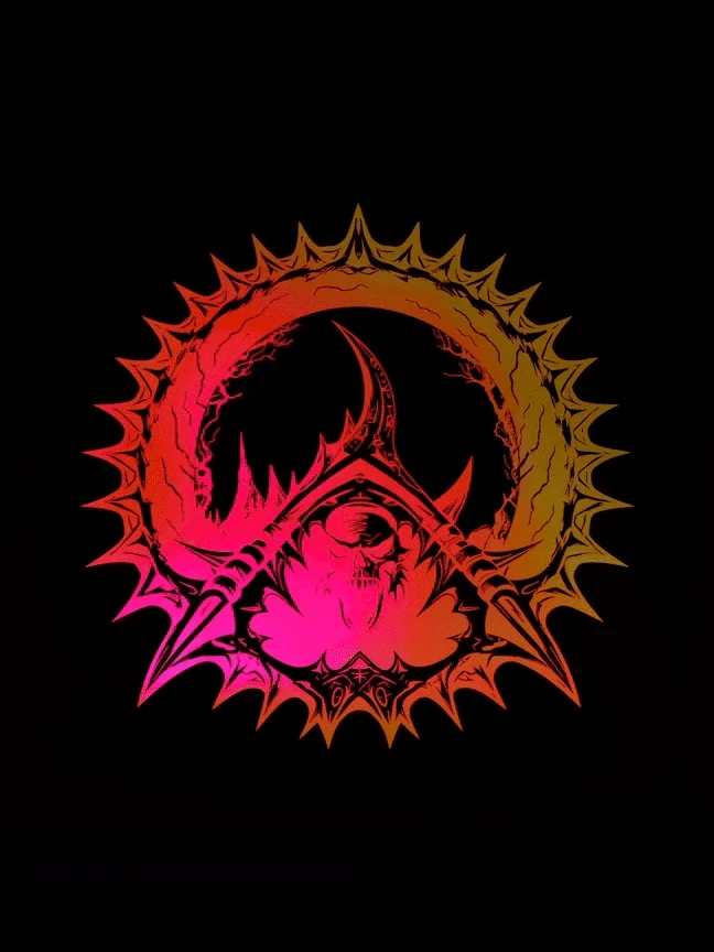 D&D - Races of Faerun - HALF ORC - Luminous Design product image (1)