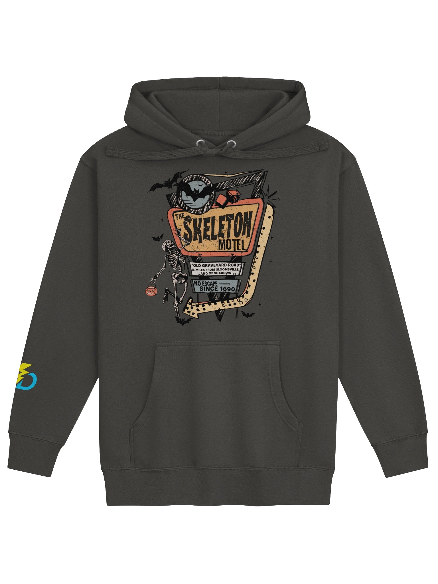 GD Skeleton Hotel Vintage Hoodie product image (1)