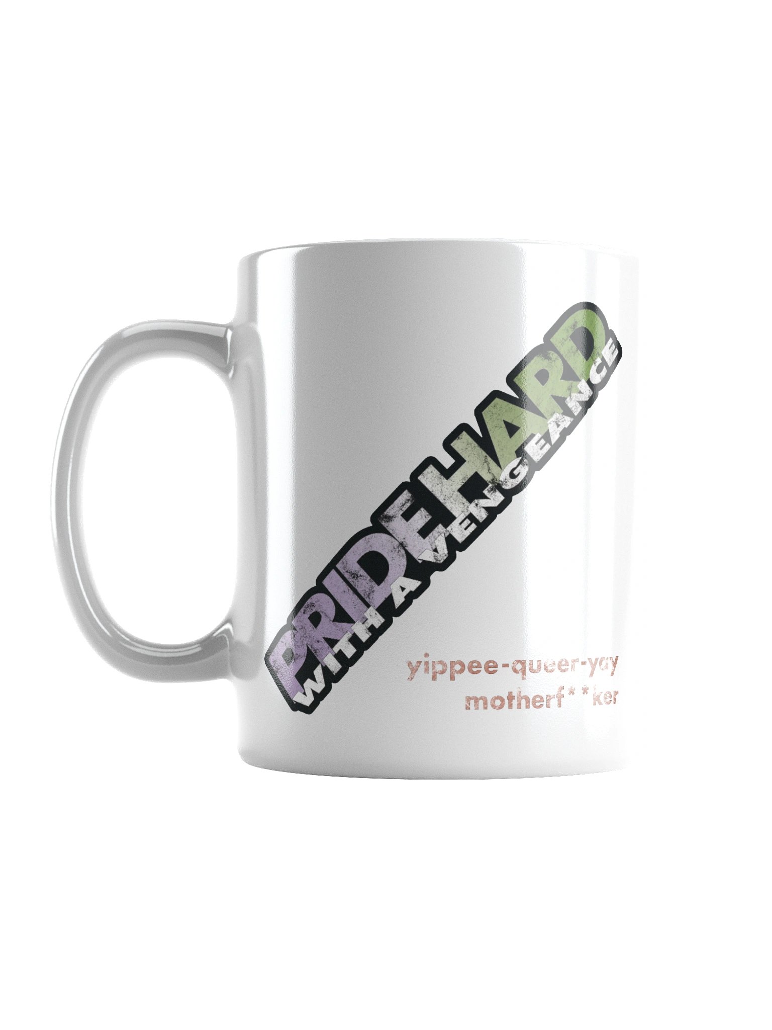 Genderqueer "Pride Hard" Mug product image (1)