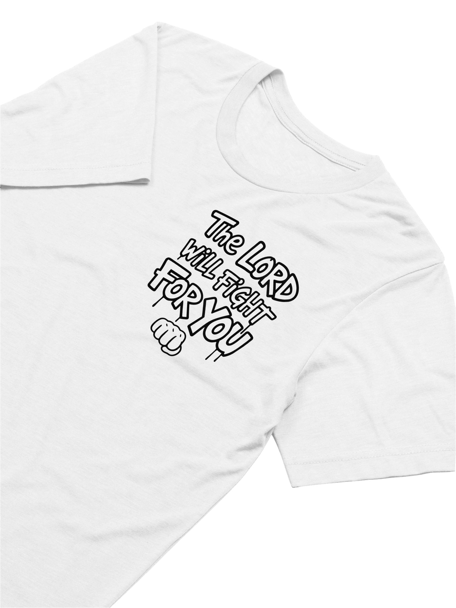 The Lord Will Fight For You T-shirt product image (8)