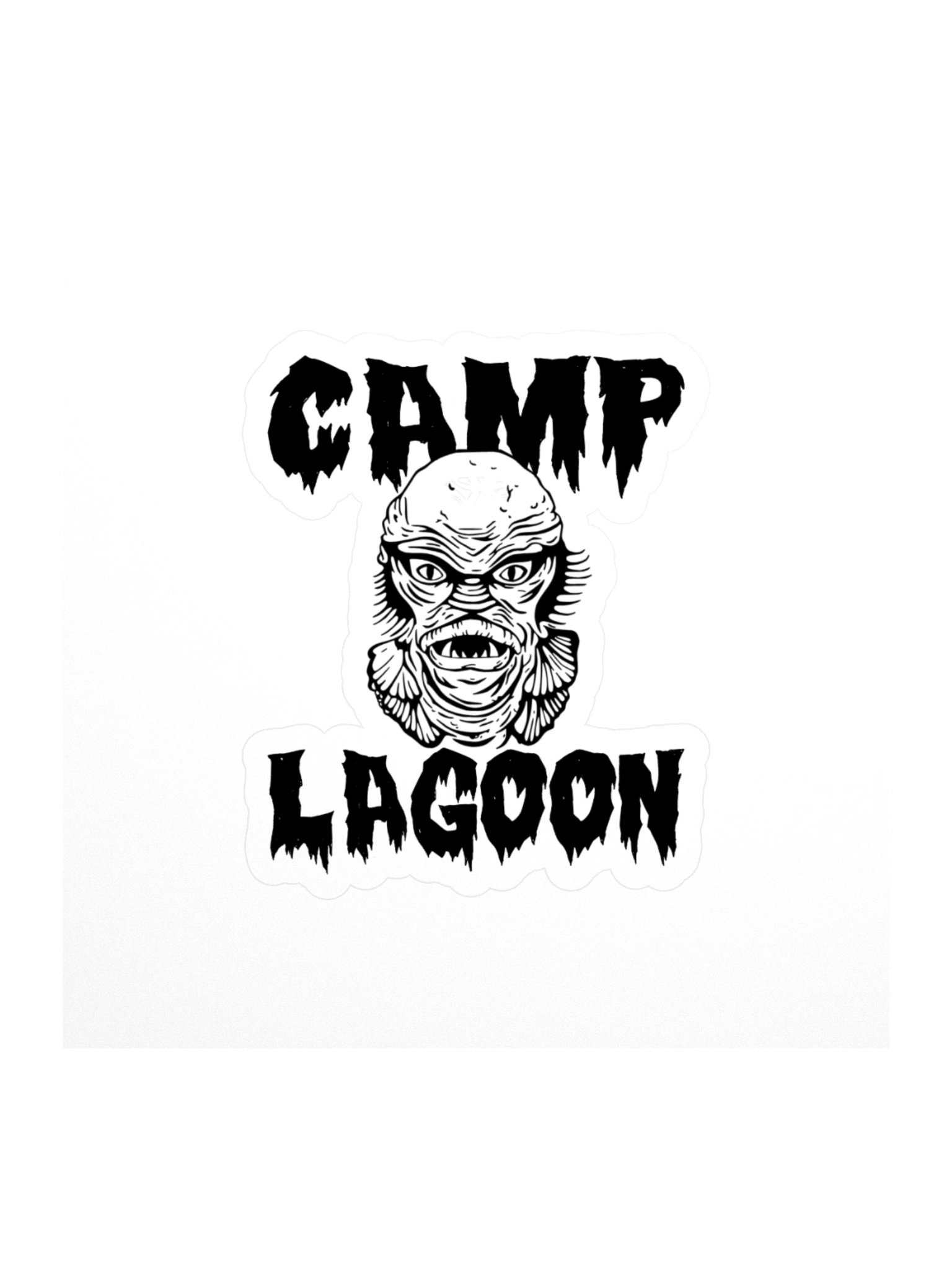 Camp Lagoon Sticker product image (1)