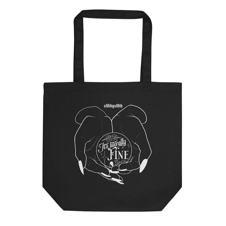 It's Literally Fine Tote product image (2)