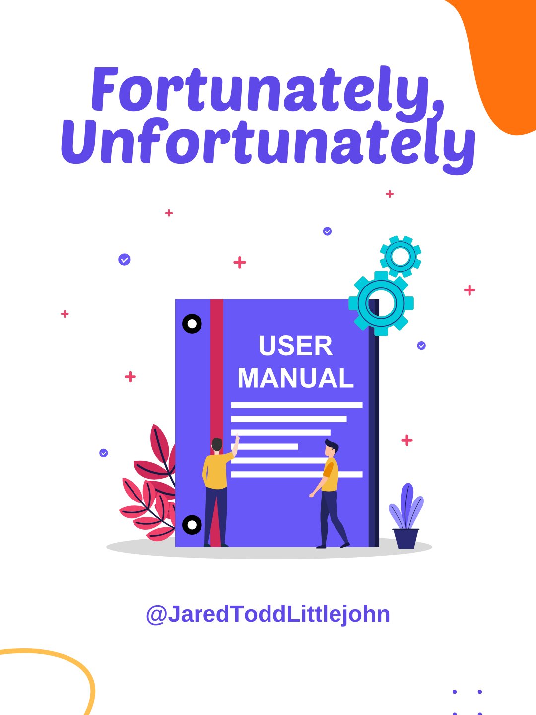 Fortunately, Unfortunately (Game Instructions) product image (1)