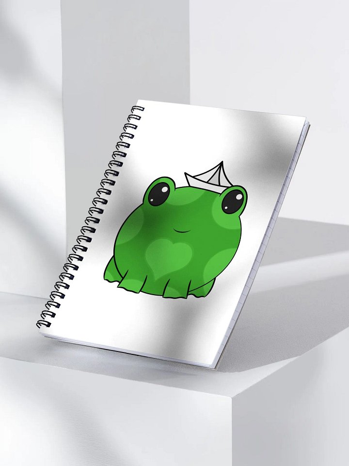 Captain Heart Spiral Notebook product image (1)