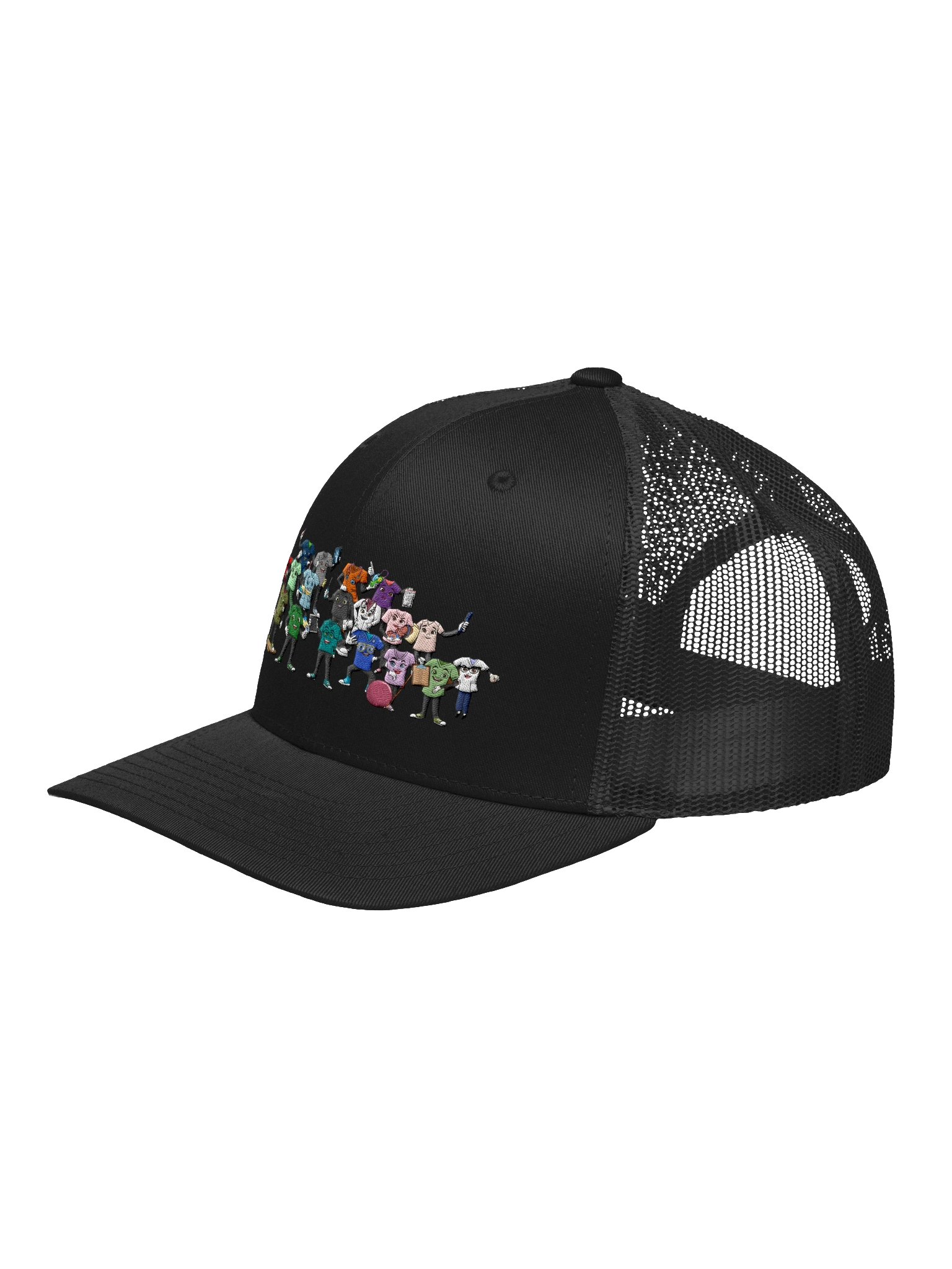 Yupoong Retro Trucker Hat with embroidered SCRUBfits™ logo product image (15)