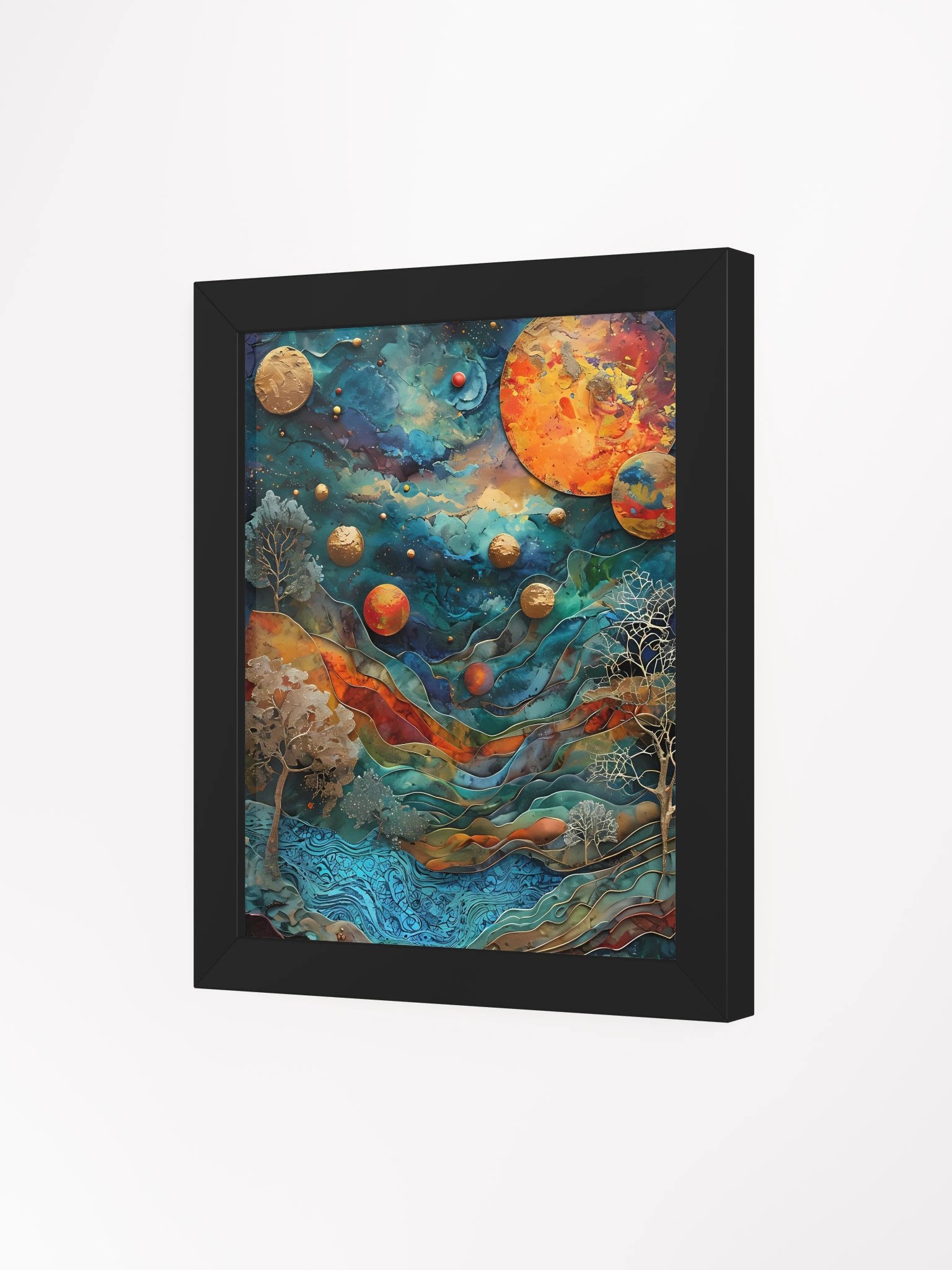 Celestial Dreamscape Framed Poster product image (4)