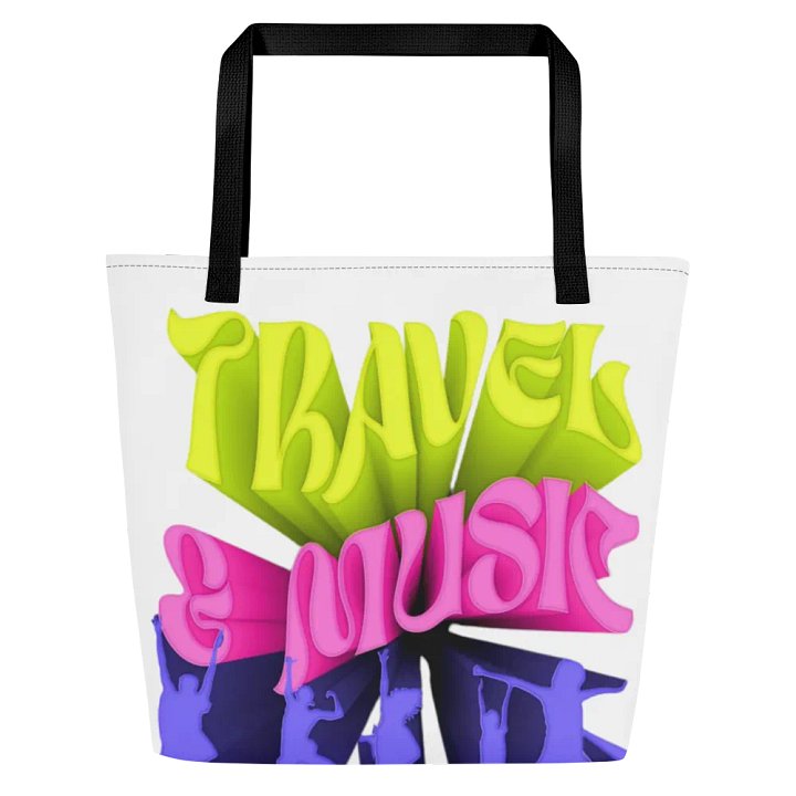 MCH Travel and Music Tote Bag product image (2)
