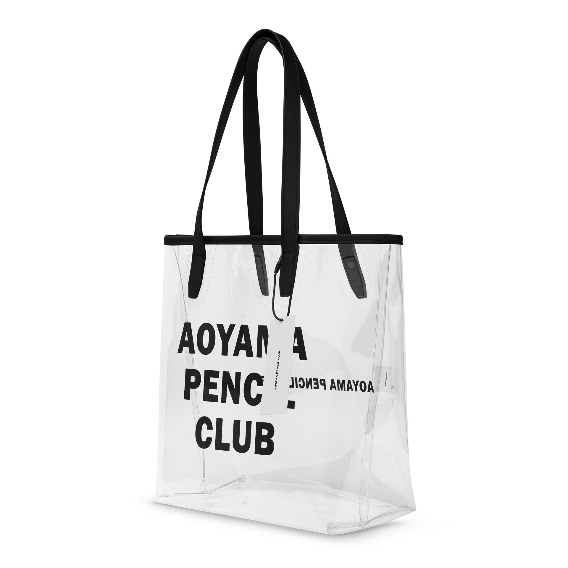 Clear Tote Bag - Black Logo product image (5)