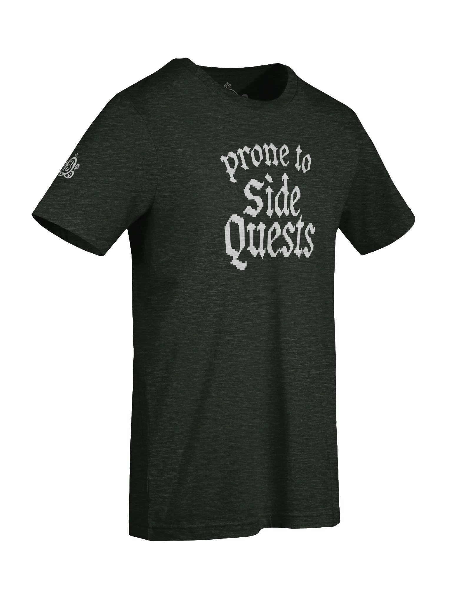 Side Quests tee (dark) product image (7)