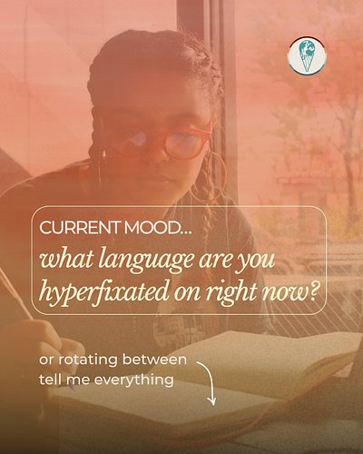 be honest…
are you learning ONE language right now
ㅤ
or are you in your
“wait… but this one too” era 😭
ㅤ
the hyperfixation is...