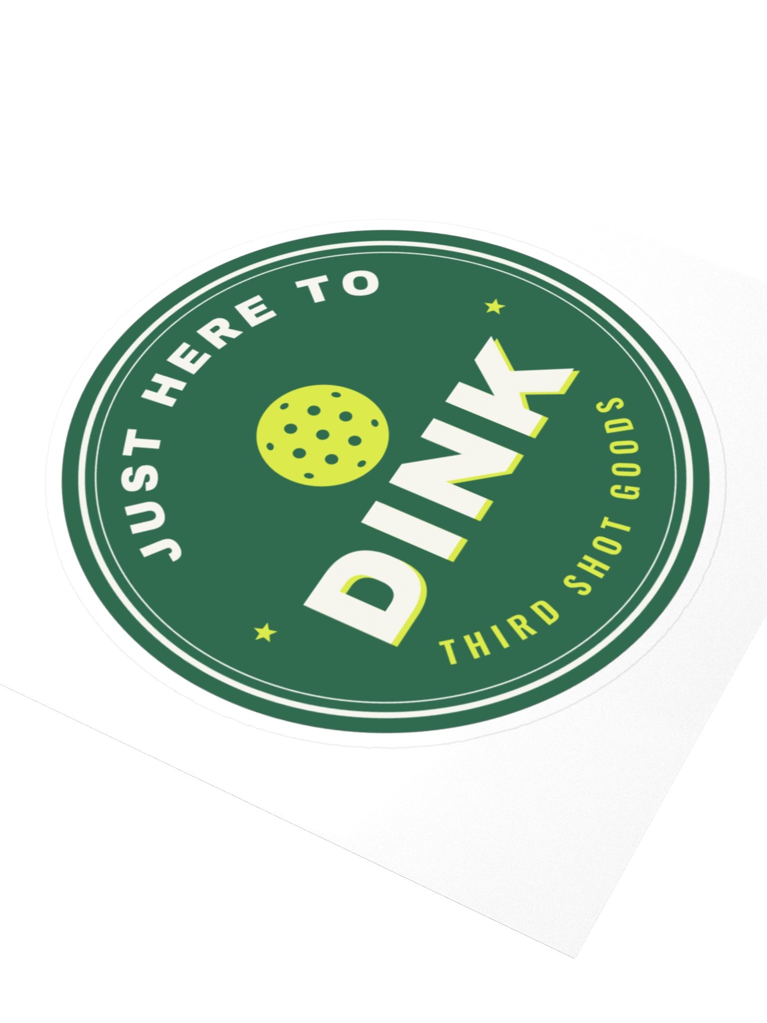 Just Here to Dink Sticker product image (3)
