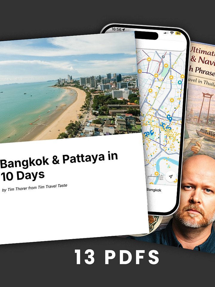 Bangkok & Pattaya: 10 Days Itinerary (13 PDFs Mega Pack) product image (1)