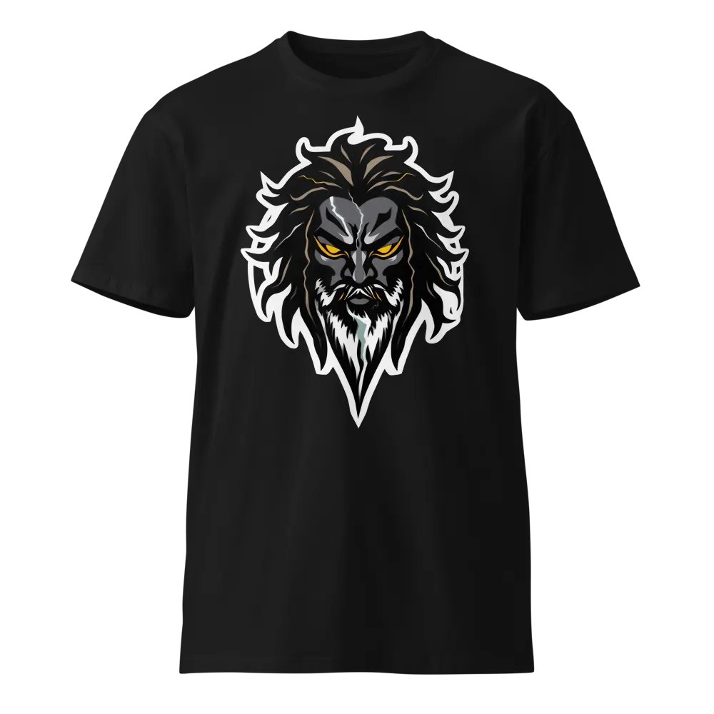 DHP Energy God Fierce Bearded Warrior Unisex T-Shirt product image (1)
