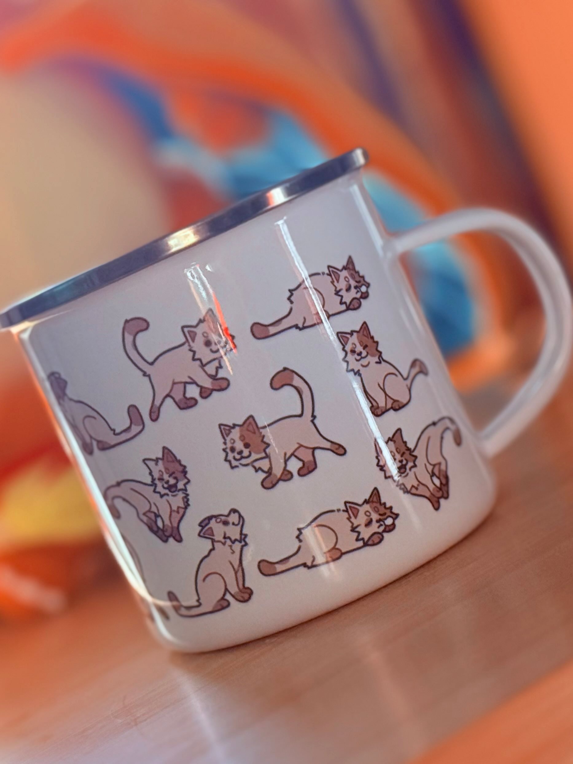 Many many Beans... | Enamel Mug product image (2)