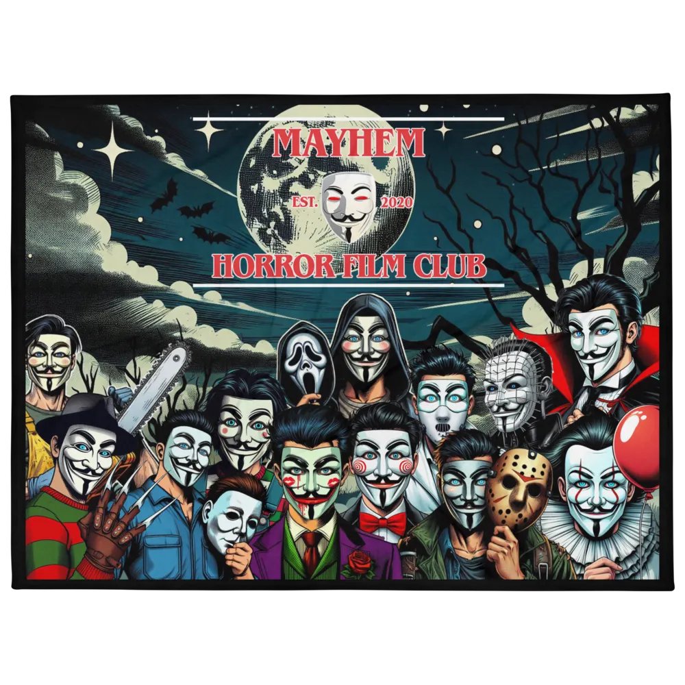 Mayhem Horror Movie Club Blanket product image (2)