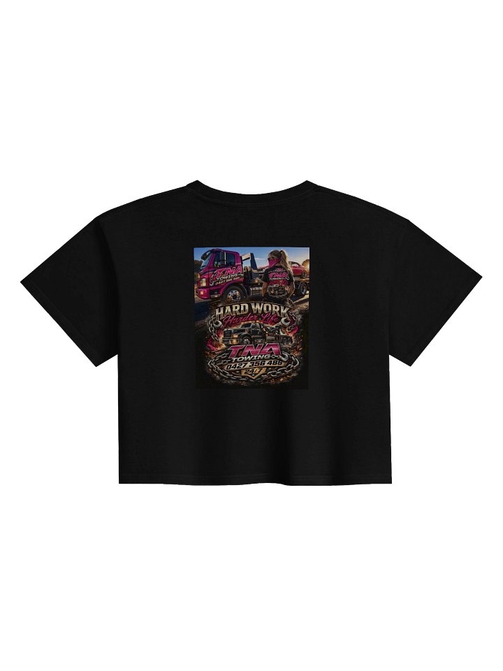 Hard Work Harder Life Crop Top product image (2)
