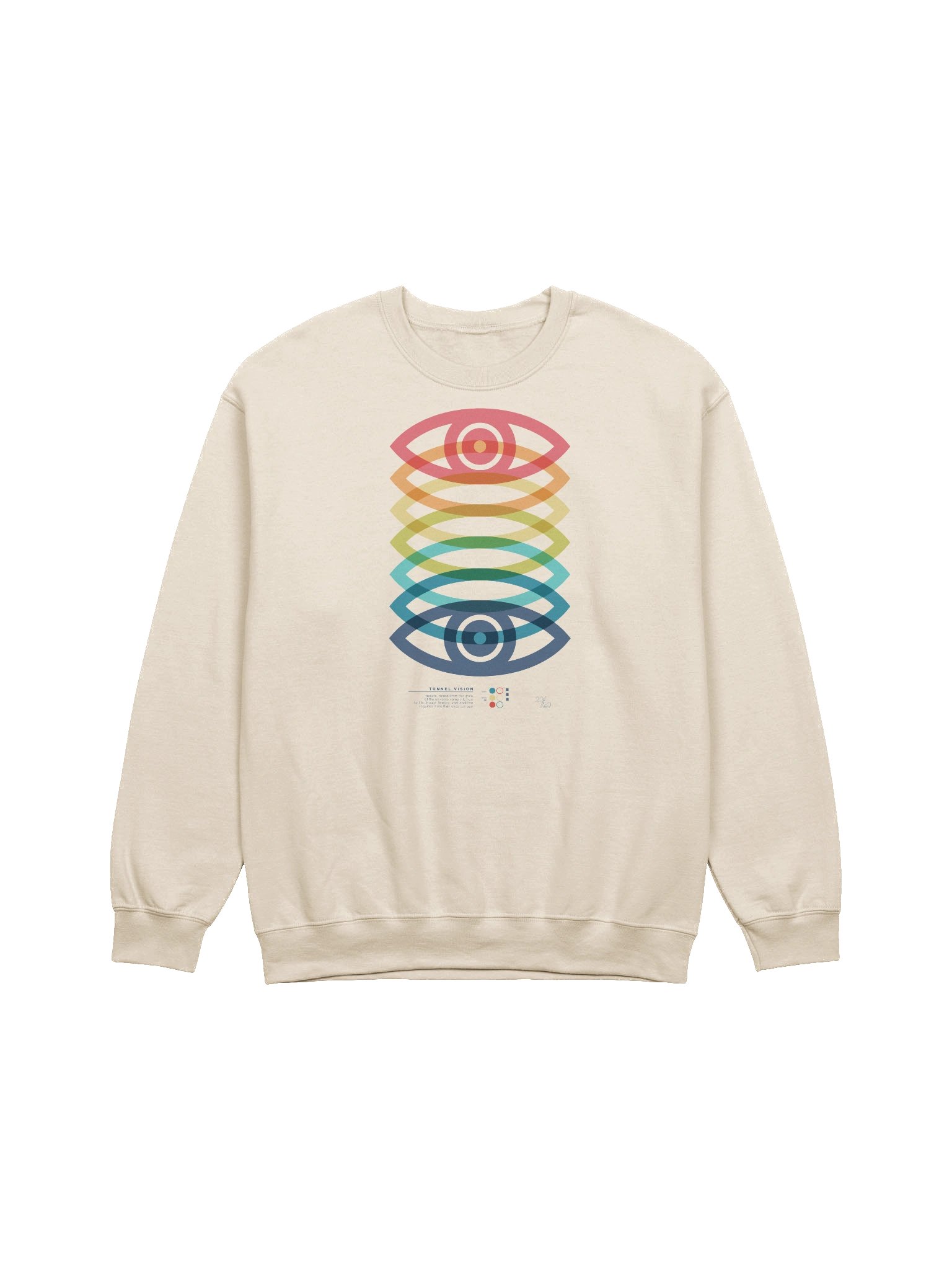 Tunnel vison graphic sweatshirt product image (37)