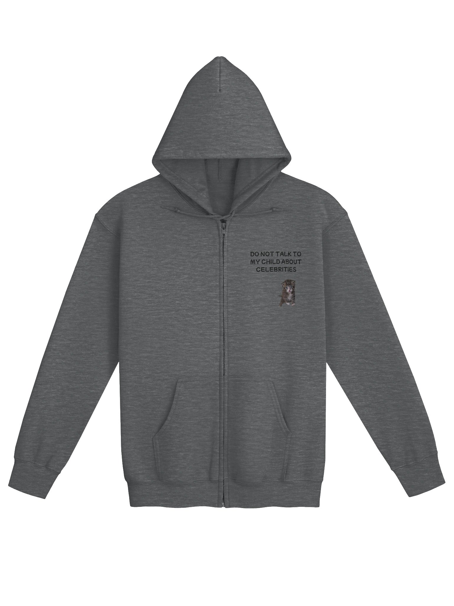 Do Not Talk to My Child About Celebrities Zip Hoodie product image (13)