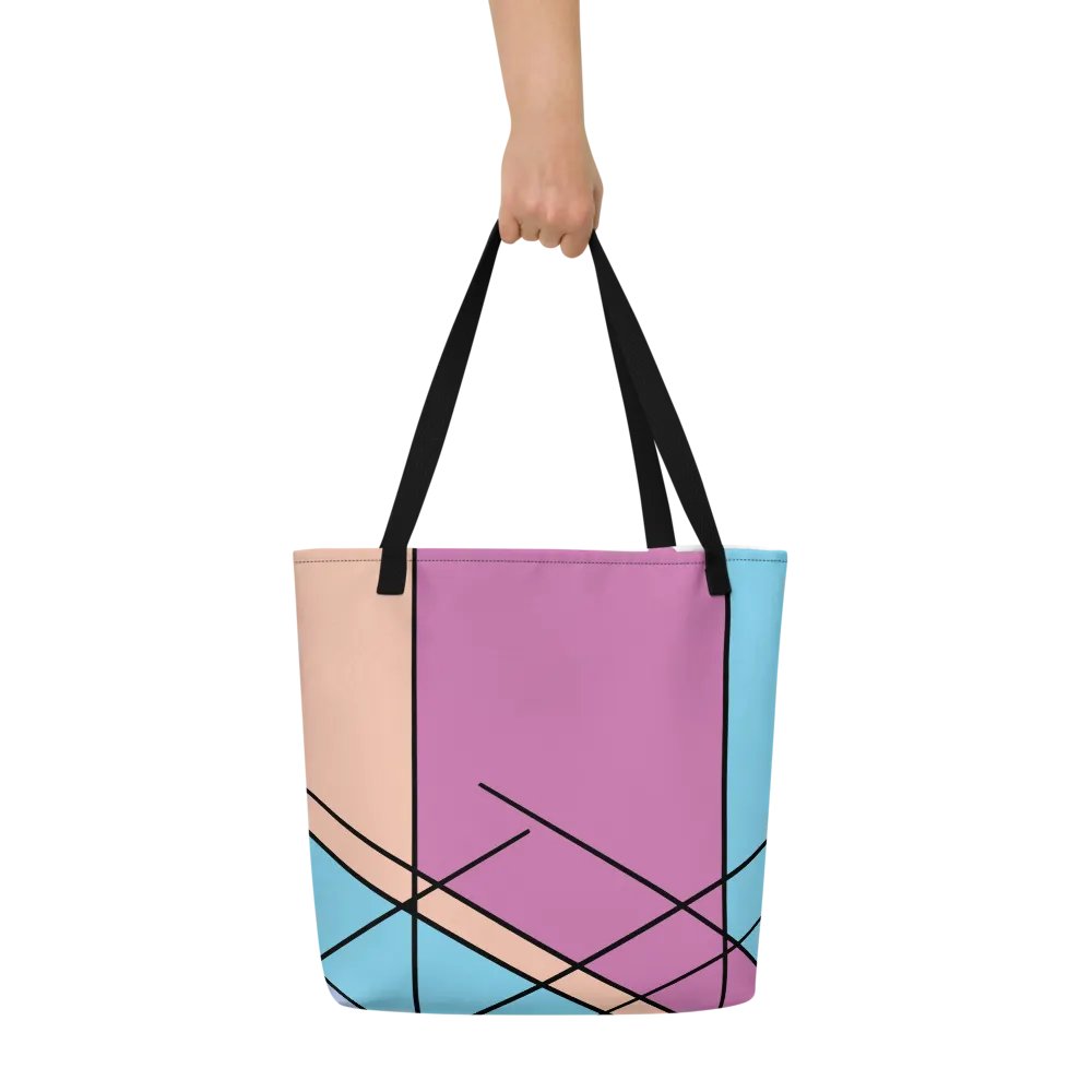 Vibrant Geometric Colorful Design All-Over Tote Bag product image (6)
