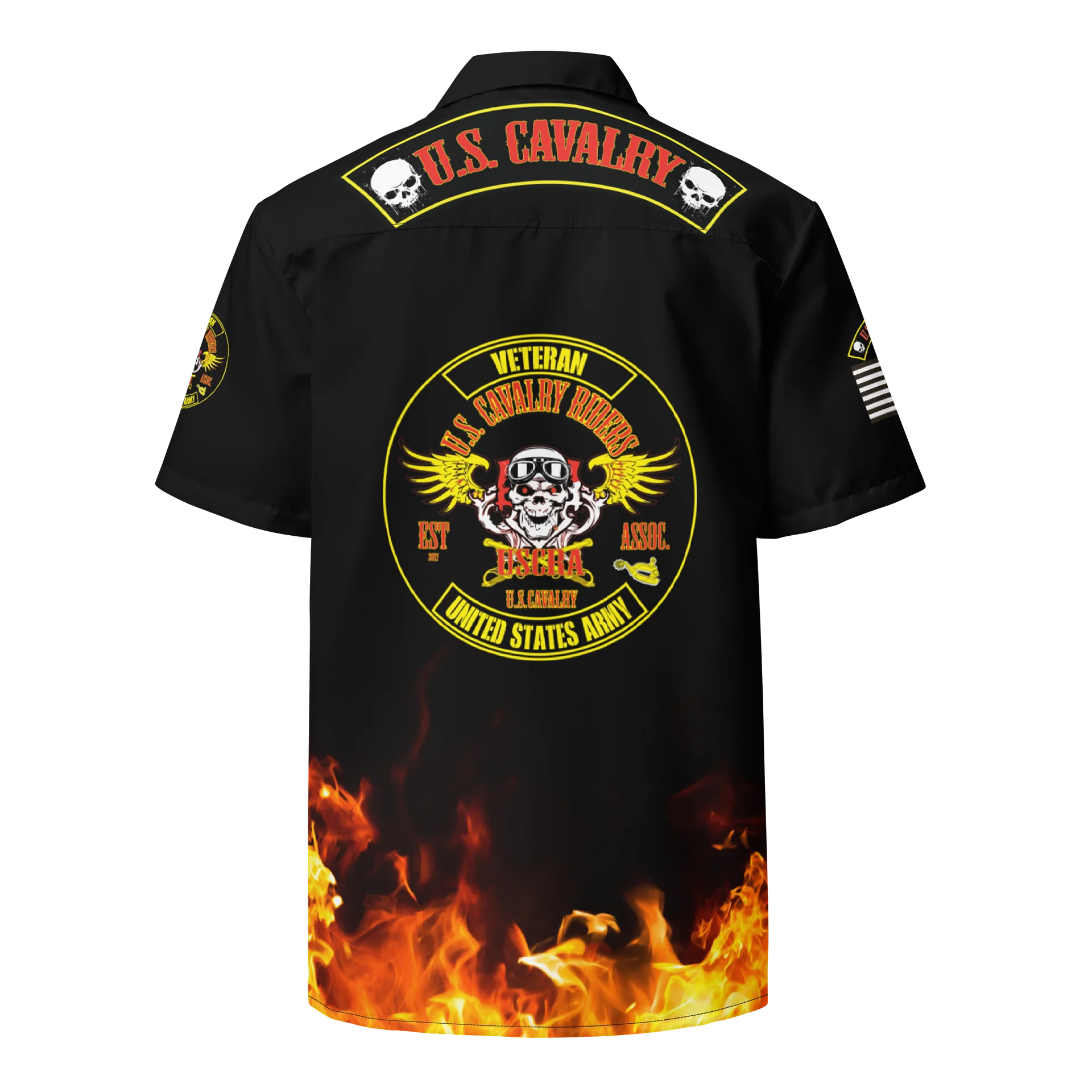 USCRA "Flames" Club Shirt product image (2)