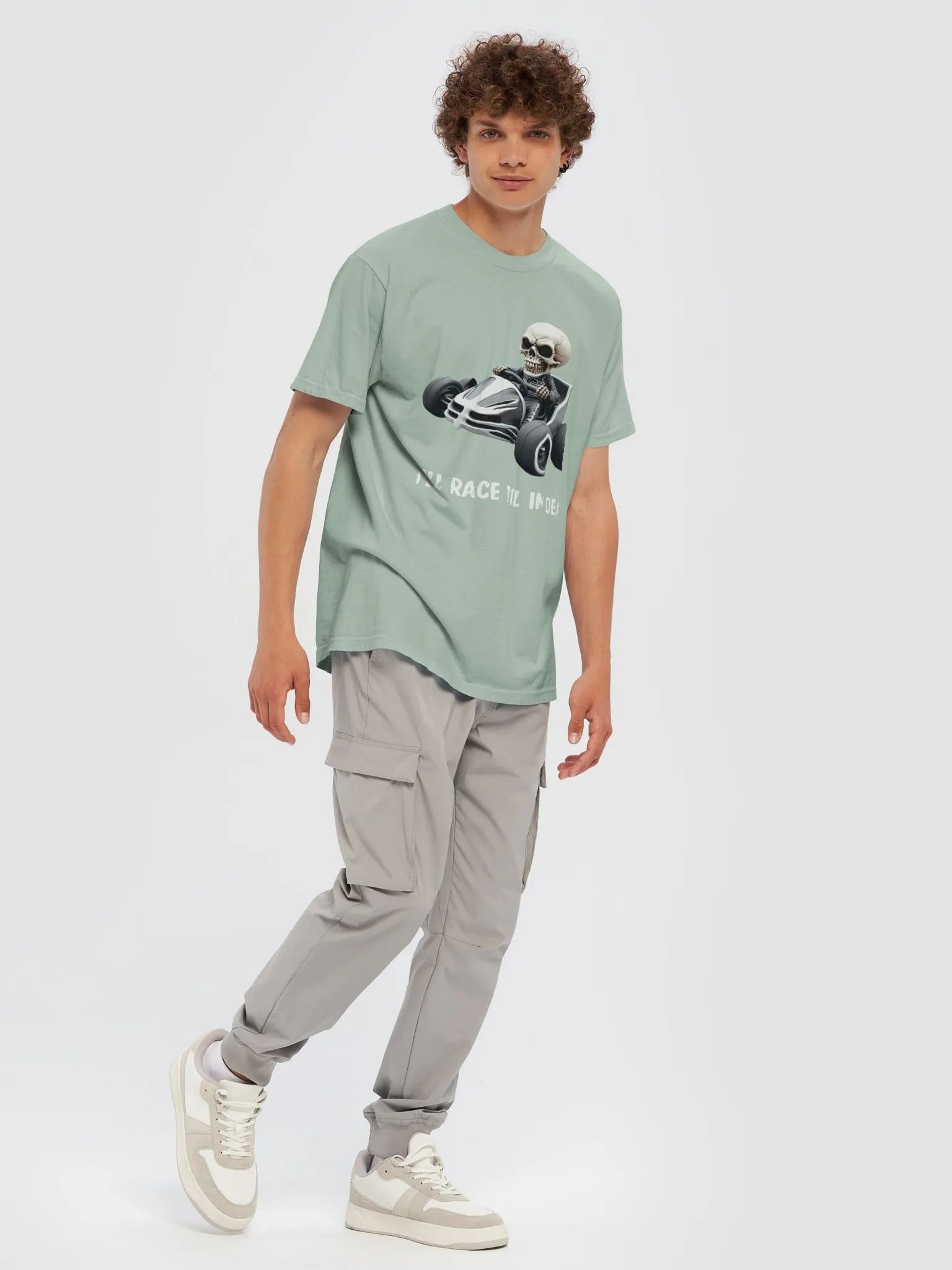 Skeleton Speedster Karting Tee product image (55)
