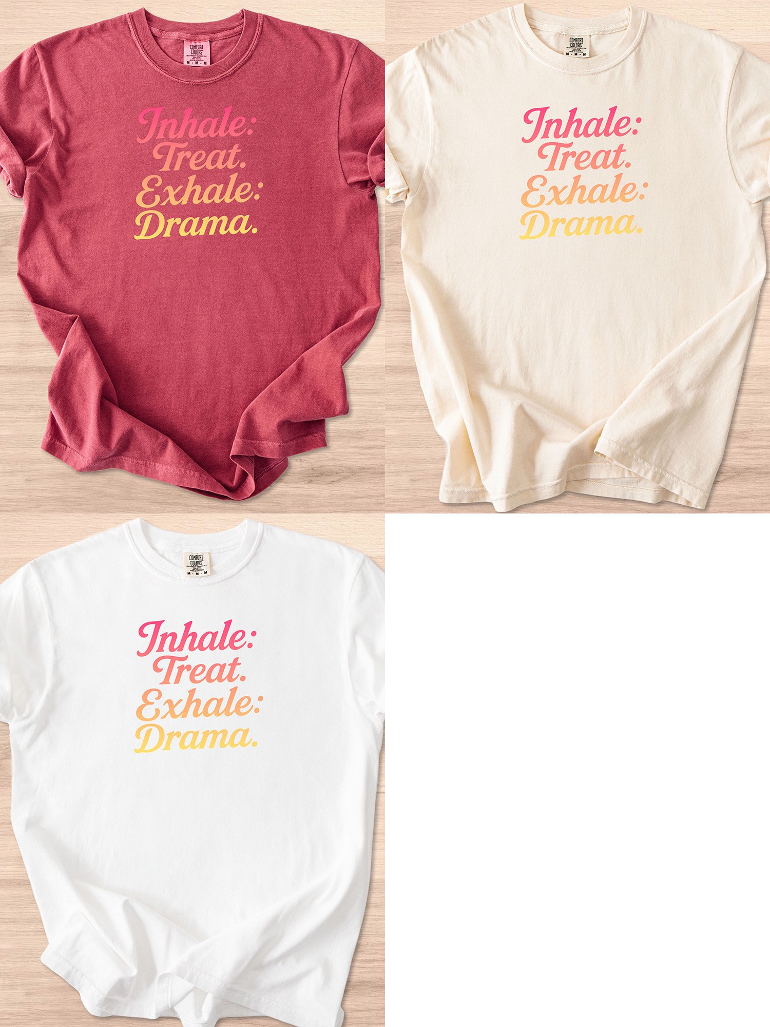 Inhale Treat Exhale Drama Tee product image (29)