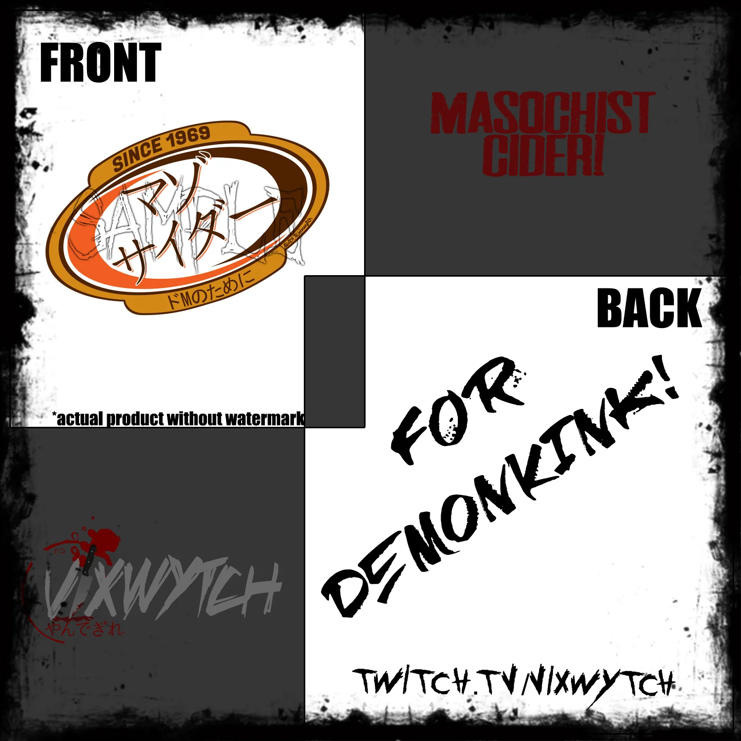 Vixwytch Masochist Cider Tumblr product image (3)