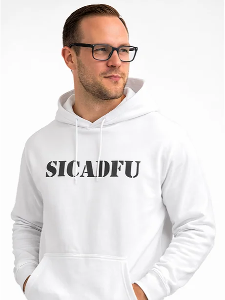 SICADFU (light) - Hoodie - BIG AND TALL SIZE product image (25)