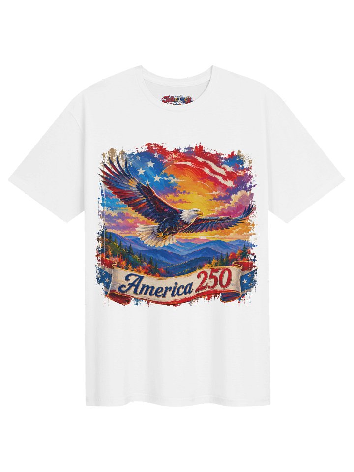 America 250 Eagle Patriotic Tee product image (1)
