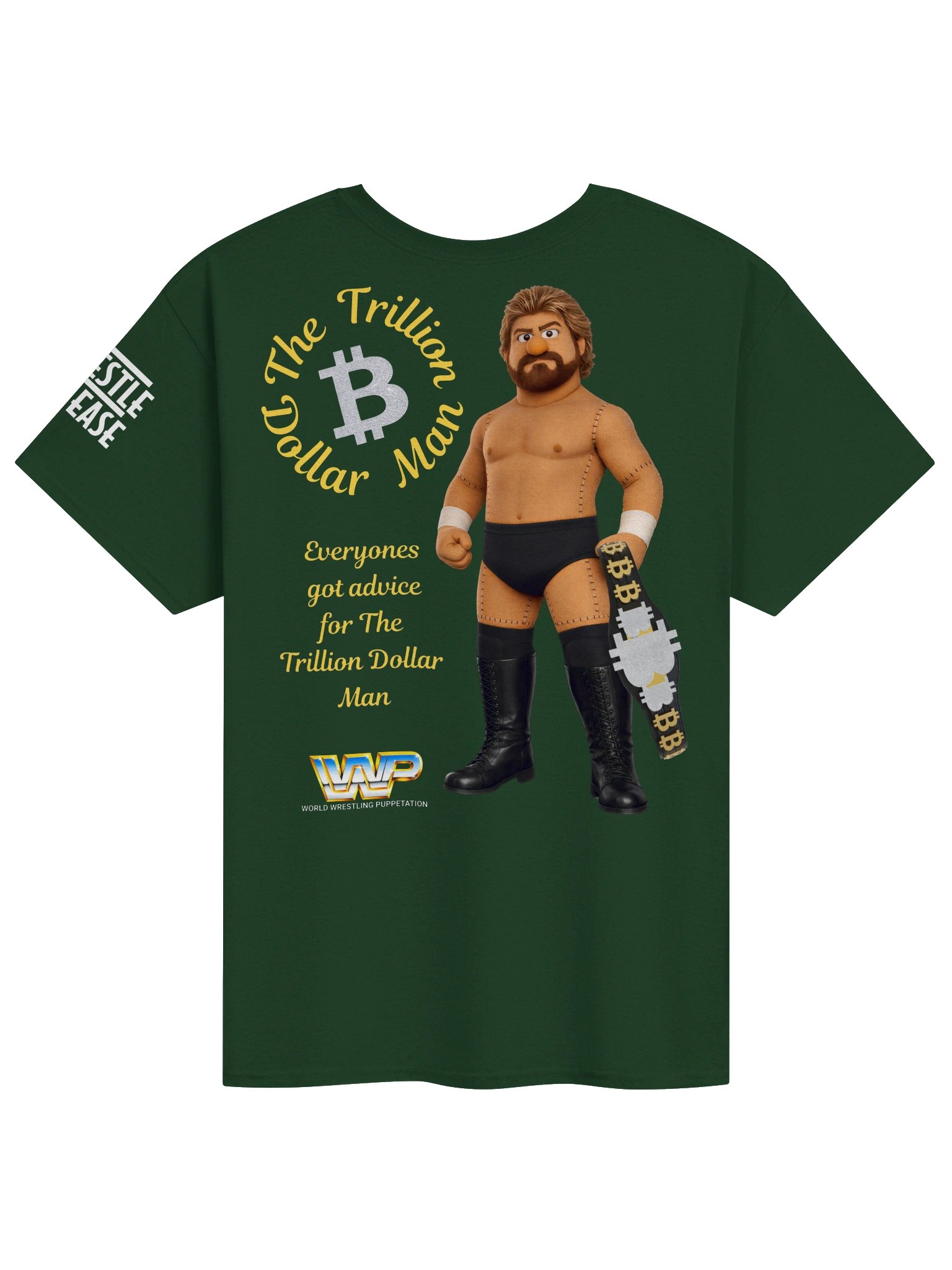 Trillion Dollar Man Ted Debossy Tee V2 w/Back print product image (3)