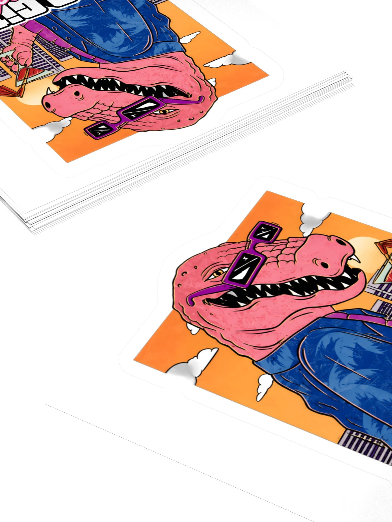 GTA VI Vice City Leonida Alligator Sticker product image (11)