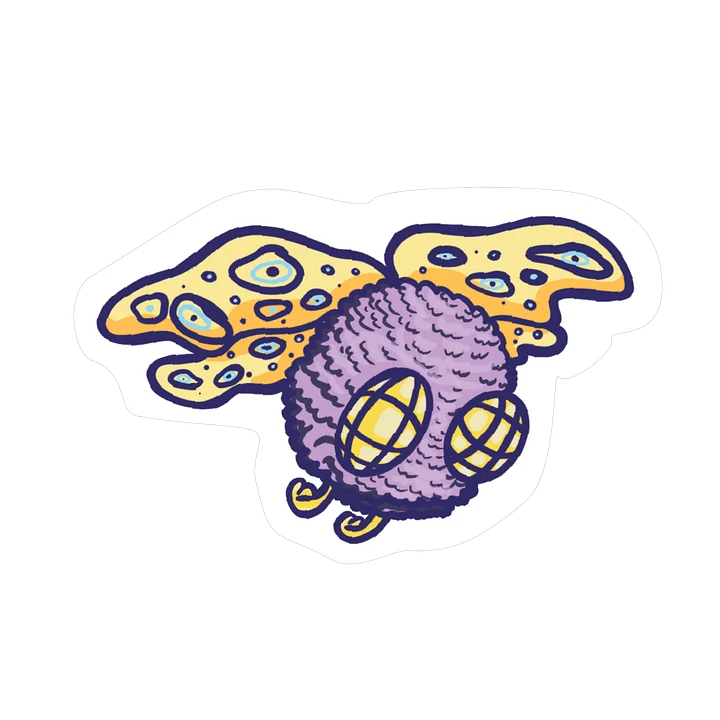 Mysterious Moth Sticker product image (1)