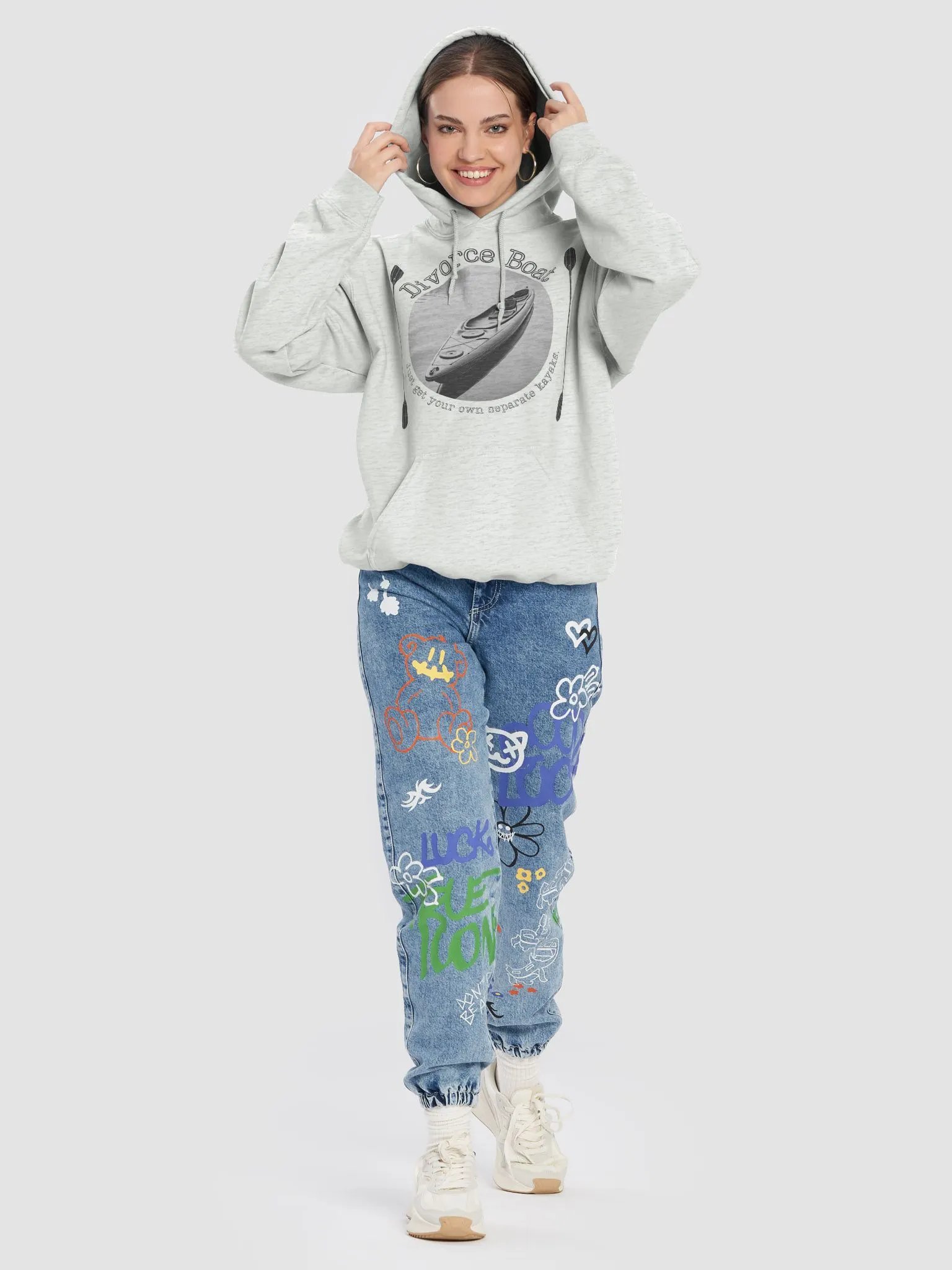 Divorce Boat - Two Person Tandem Kayak Hoodie product image (59)
