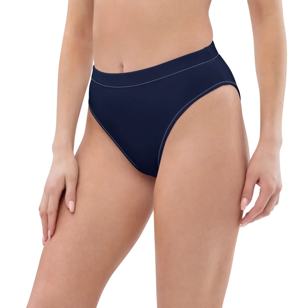 Navy Blue Recycled Bikini product image (4)